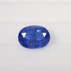 1 pcs Blauw Saffier - 3.39 ct - nternational Colored, Nieuw