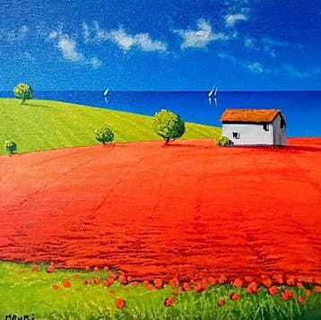 Roberto Mauri (1977) - Silenzio Rosso tra Terra e Mare