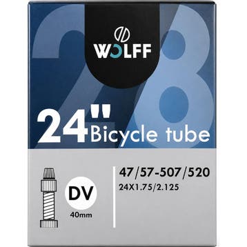 Wolff Binnenband 24x1.75/2.125 - ETRTO 47/57-507/520 - Du..., Ophalen of Verzenden, Nieuw, Band