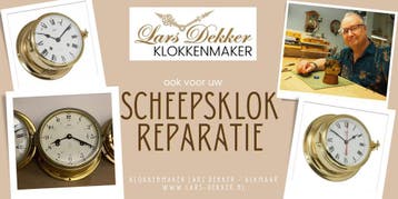 SCHEEPSKLOK REPARATIE - Klokkenmaker Lars Dekker in Alkmaar