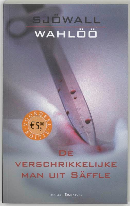 De verschrikkelijke man uit Saffle / Sjöwall & Wahlöö, Boeken, Thrillers, Gelezen, Verzenden