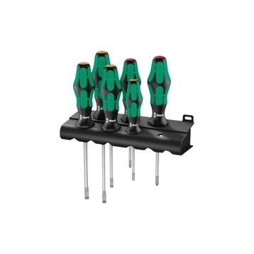 Schroevendraaierset sleuf/PH 6-delig Wera, Verzenden, Nieuw