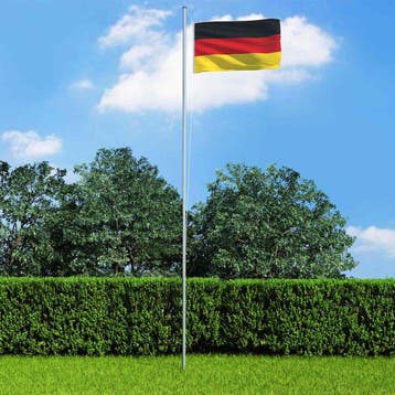 vidaXL Vlag Duitsland 90x150 cm, Diversen, Verzenden, Nieuw