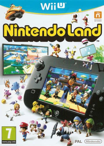 Wii U Nintendo Land, Spelcomputers en Games, Spelcomputers | Nintendo Wii U, Verzenden, Zo goed als nieuw