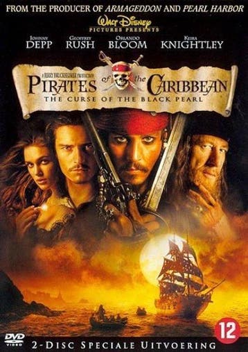 dvd film - Pirates Of The Caribbean: The Curse Of The Bla..., Cd's en Dvd's, Verzenden, Zo goed als nieuw