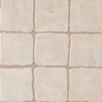 Vloertegel/Wandtegel Imola Decortegel Alzulaco Creme 33x33, Keramiek, Nieuw, Ophalen of Verzenden, 20 tot 40 cm