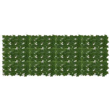 vidaXL Balkonscherm met bladeren Groen 200 x 75 cm, Verzenden, Nieuw