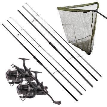Ultimate Adventure Carp II Kit 12ft 2.75lb (3-Delige, Watersport en Boten, Verzenden, Nieuw