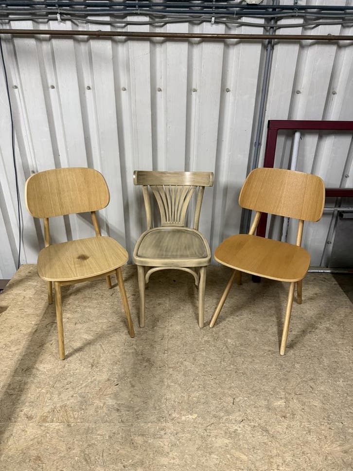 Showroommodel Stoelen - S4226 Vintage/Café, Huis en Inrichting, Stoelen, Ophalen
