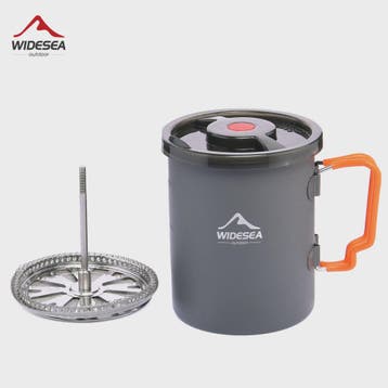 Widesea Camping Koffiepot met French Press - Outdoor Mok & K, Verzenden, Nieuw