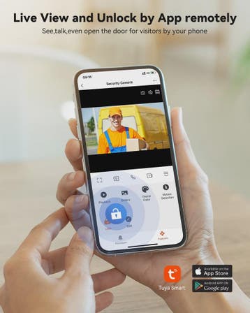 TMEZON 4-Draads Video Intercom Systeem met 7" HD Touchscreen, Verzenden, Nieuw