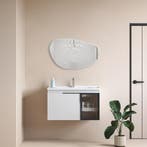 Badkamerspiegel met LED Verlichting en Verwarming 60cm -, Huis en Inrichting, Woonaccessoires | Spiegels, Ophalen of Verzenden