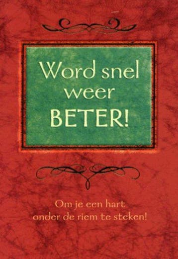 Word snel weer beter - Lansky, Verzenden, Gelezen