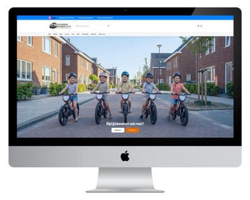 Prachtige kinder webshop elektrische bikes en auto €1500