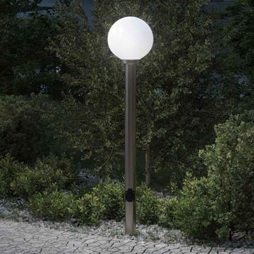 vidaXL Bolderarmatuur met stopcontact 120 cm RVS IP44, Verzenden, Nieuw