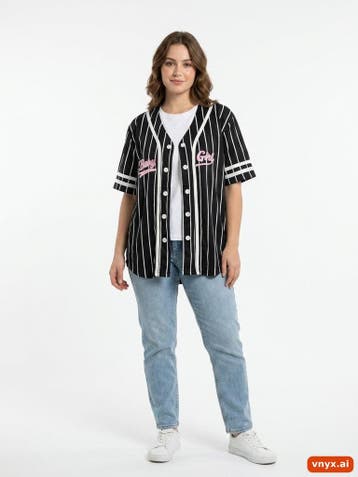 OAS Shirt Blouses Dames maat XL Black with white pinstripes, Ophalen of Verzenden, Nieuw
