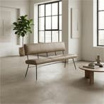 Leren eetkamerbank Solid, Huis en Inrichting, Stoelen, Ophalen of Verzenden, Nieuw, Leer