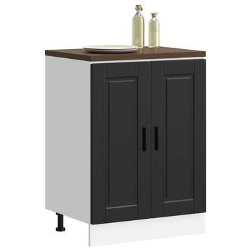 Onderkast 60cm Zwart | Tweedekansje | OP=OP, Gebruikt, Zwart, Minder dan 100 cm, 25 tot 50 cm