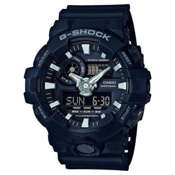 Casio G-Shock - GA-700-1BER - Unisex - Horloge - 53 mm, Verzenden, Nieuw