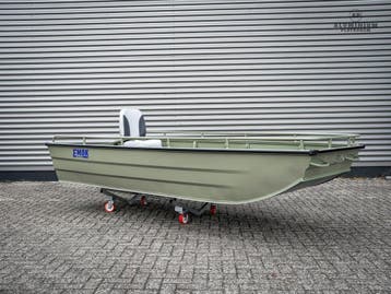 EMOK J300 aluminium platbodem 3,00 m | 2 mm | 2 pers | CE, Nieuw