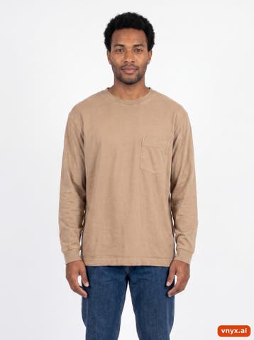 Zara Longsleeves Heren maat M Beige Vintage, Kleding | Heren, Ophalen of Verzenden, Nieuw