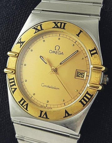 Omega - Constellation Quartz - Steel & 18k Solid Gold Bezel, Nieuw