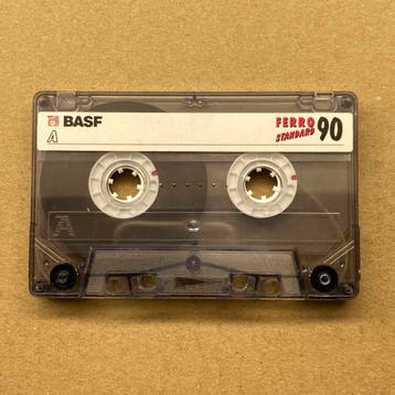 BASF Ferro Standard 90 onbespeeld gebruikt (Cassette band), Ophalen of Verzenden, Nieuw in verpakking