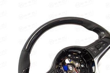 Alfa Romeo Giulia / Stelvio Carbon Fiber bovenkant stuurwiel, Verzenden