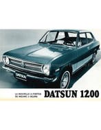 1971 DATSUN 1200 COUPÉ LEAFLET DUITS, Nieuw, Nissan, Author