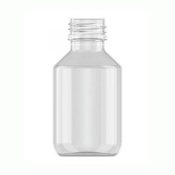 Harcotom 100 ml transparante pet fles met kindveilige dop, Verzenden, Nieuw