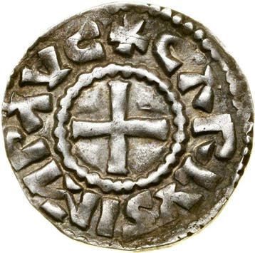Frankrijk. Karel II le Chauve (840-877). Denier (Bourges)