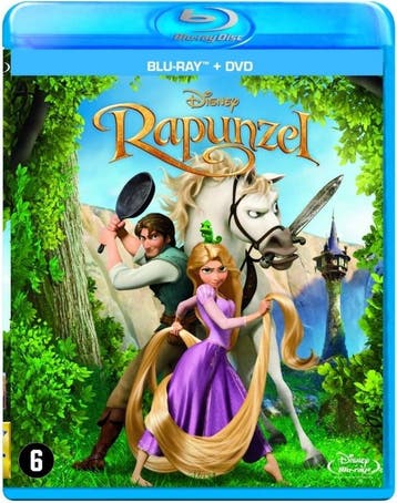 Rapunzel (Blu-ray + DVD) (Blu-ray), Cd's en Dvd's, Verzenden, Gebruikt