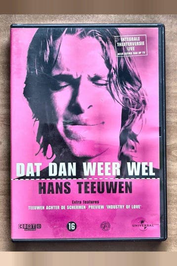 Hans Teeuwen Dat dan weer wel 2003 DVD Marcel de Vré Comedy, Verzenden, Nieuw in verpakking
