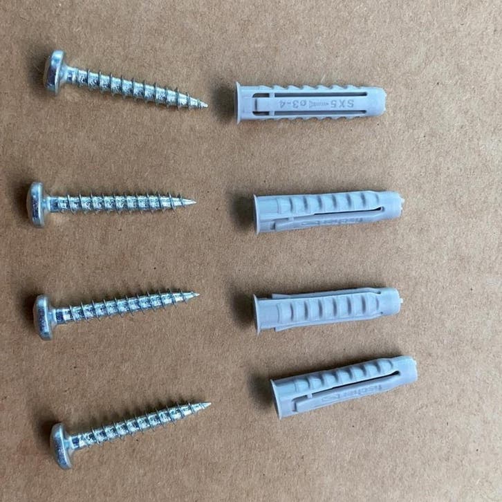 Handdoekenrek AQS Industrieel 95x25x20 cm Wit, Doe-het-zelf en Verbouw, Sanitair, Ophalen of Verzenden