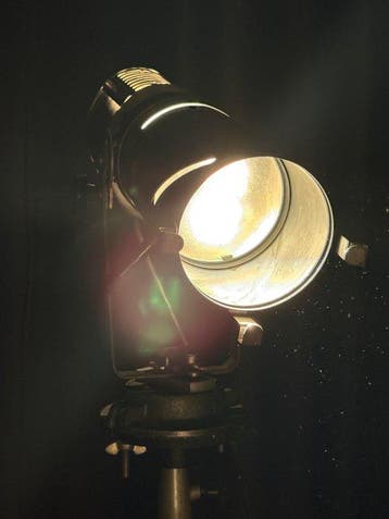 VEB Bühnen- u. Studiotechnik Berlin - Theaterlamp - DDR -, Antiek en Kunst