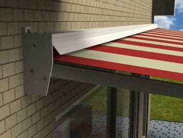 Rits/Zipscreen Rolluiken Knikarmscherm Montage Solar  ACTIE!, Tuin en Terras, Nieuw