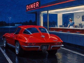 Le Yack - Personne ne descend — Chevrolet Corvette Sting Ray