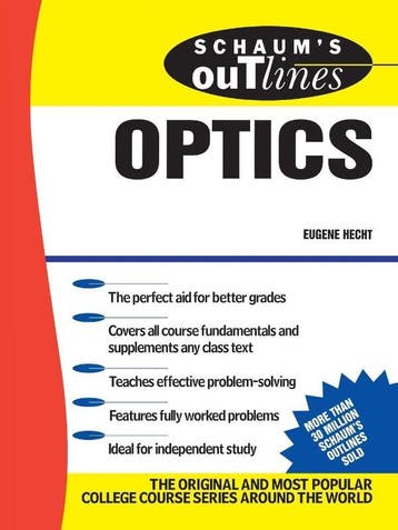 Schaums Outline Of Optics 9780070277304, Boeken, Zo goed als nieuw