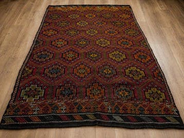 Usak - Kelim - 310 cm - 194 cm - Handgeweven Anatolische, Nieuw