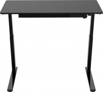 Zwart bureau, Zit-Sta (thuis) werkplek Z-Frame, ES Nieuw, Zwart, Nieuw, Ophalen of Verzenden