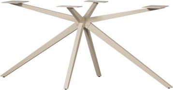 WOOOD Holland Kruispoot Xl - Metaal - Dakargrau - 72x170x80, Verzenden, Nieuw