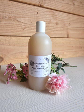 Biologische Marseille vloeibare shampoo en douchegel met, Nieuw