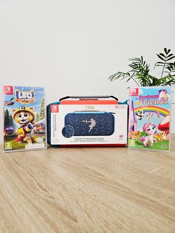 Nintendo - Switch - Zelda Link Glow in The Dark + Fantasy, Nieuw