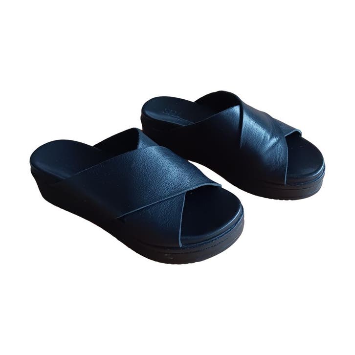 Shabbies Amsterdam - slippers - maat 38 - zwart, Kleding | Dames, Schoenen