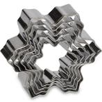 Patisse Uitstekers Sneeuwvlok RVS 5-delig, Verzenden, Nieuw