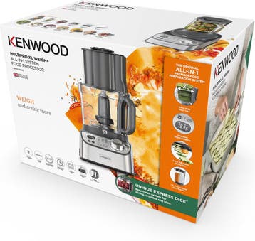 Kenwood FDM72.990SS - Keukenmachine - 3 L - RVS - Ingebouwde, Ophalen of Verzenden, Zo goed als nieuw
