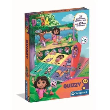 CLEMENTONI - Quizzy - Dora (puzzel, bordspellen), Verzenden, Nieuw