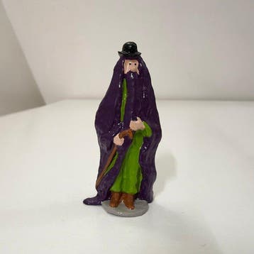 Figurine Pixi - Tintin - Prototype - Détective à barbe mauve, Nieuw