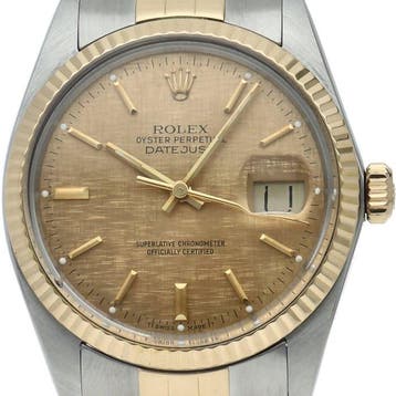 Rolex - Datejust Mens Watch Tritium Mosaic Dial Antique -, Nieuw