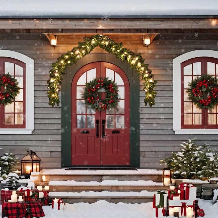 vidaXL Kerstslinger met LED-lampjes 10 m, Diversen, Kerst, Nieuw, Verzenden